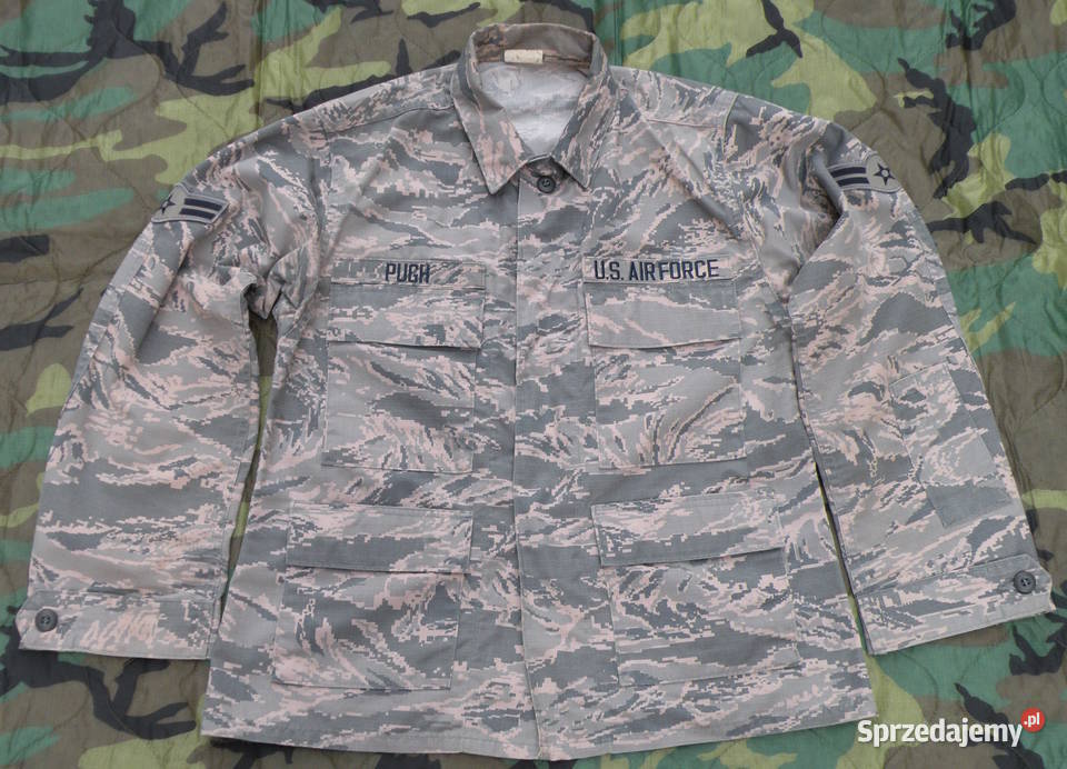 Bluza ABU USAF tiger stripes 30S ripstop obszyta