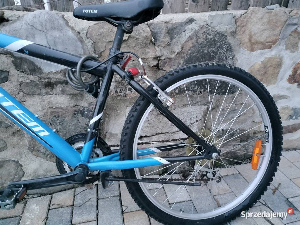 Totem superman niebiesko czarny rower górski Urszulin
