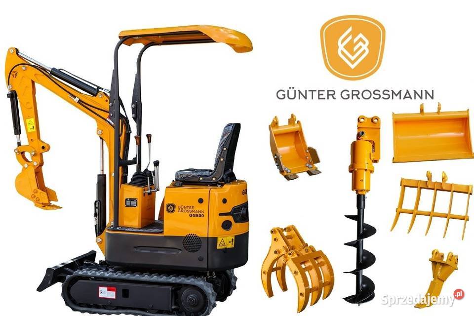 Koparka GG800 1T NAJTANIEJ Rok produkcji 2022 mazowieckie