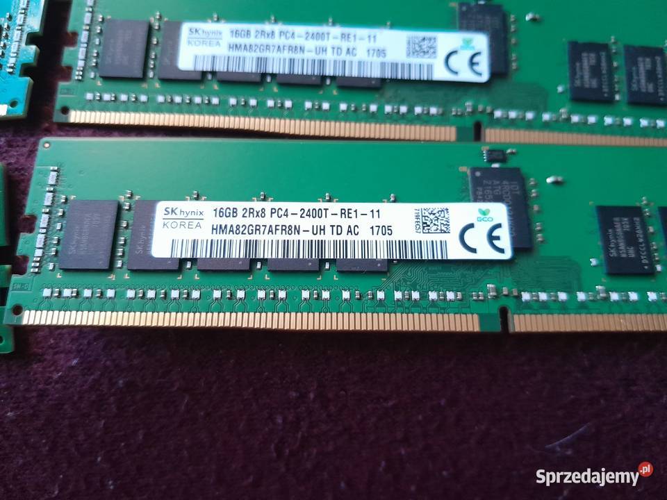 Pamięć Hynix 16GB 2RX8 PC42400TRE111 Wieliczka sprzedam