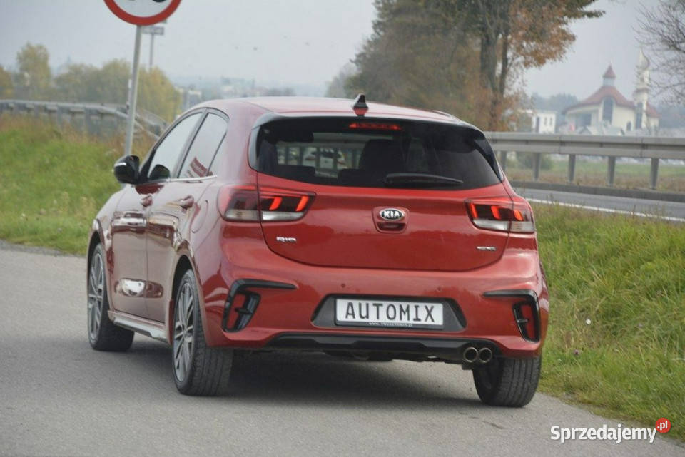 Kia Rio 10 Turbo GT Line doinwestowany gwarancja Samochody osobowe Sędziszów Małopolski