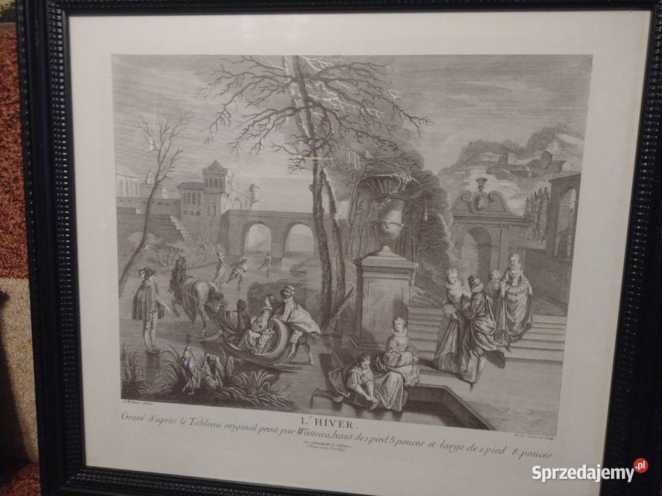 Wydruki francuskich litografii historycznych w Toruń