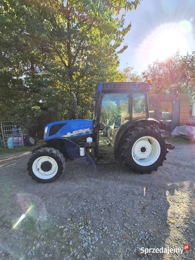 holland T 490F Ciągnik Sadowniczy Kabina Opole Lubelskie