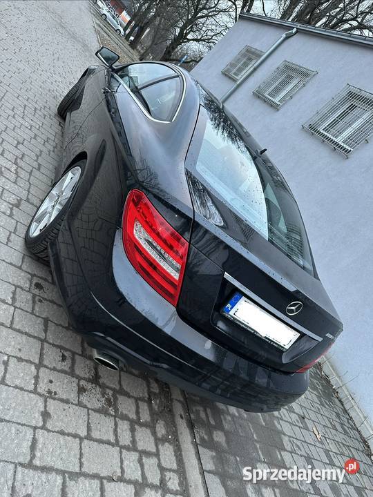 Mercedes C w204 coupe lift 2012 1800cm3 Łódź
