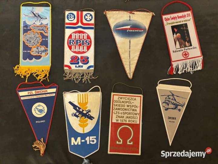 24 przywieszki z czasów PRLu Krosno