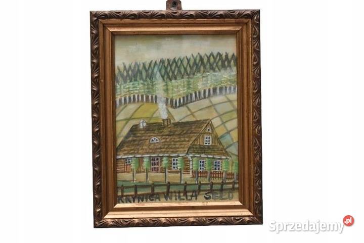 Nikifor Krynicki Wiejska Chata w Krynicy Zdrój Kraków