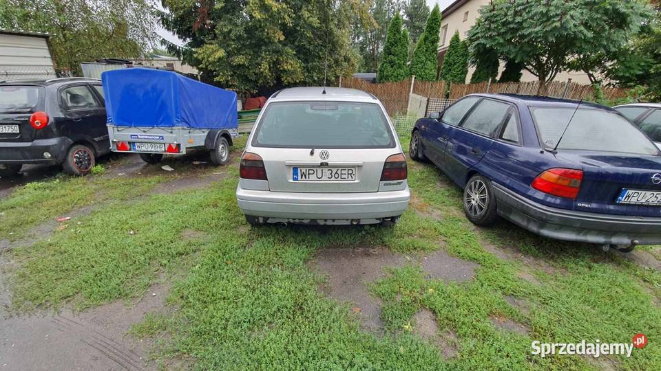 Volkswagen golf III 3 coupe 18 gaz lpg wrak race Golf mazowieckie