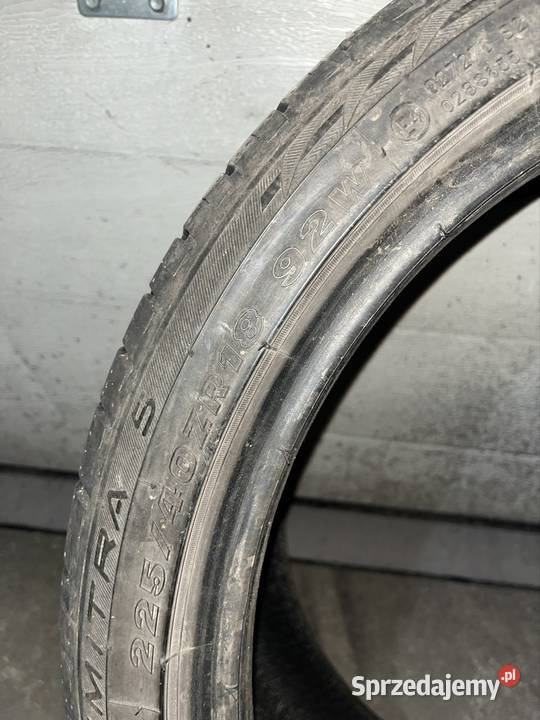 Komplet opon letnich 22540 r18 66mm maxxis lato Środa Wielkopolska