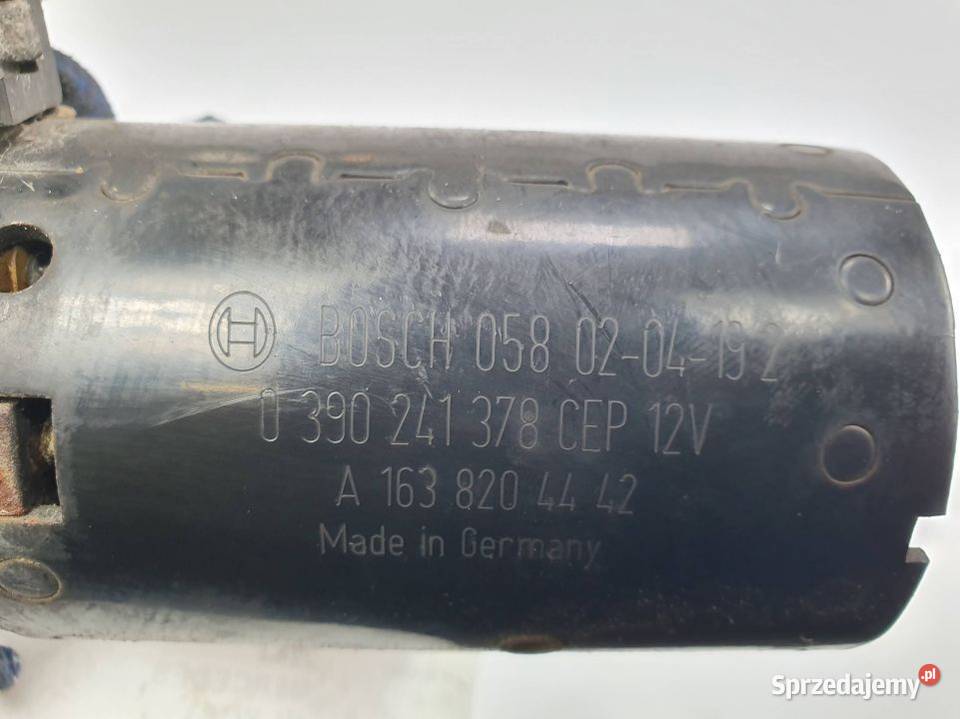 SILNIK WYCIERACZEK MERCEDES ML W163 A1638204442 osobowe Pozostałe Części samochodowe kujawsko-pomorskie