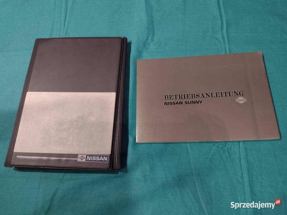 Nissan Sunny N14 Instrukcja Obsługi Książka Książki i Podręczniki Łódź sprzedam