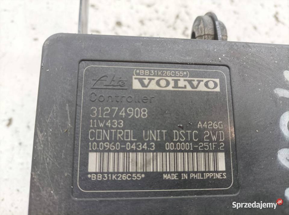 POMPA ABS 31274908 31274907 Volvo C30 I 20062013