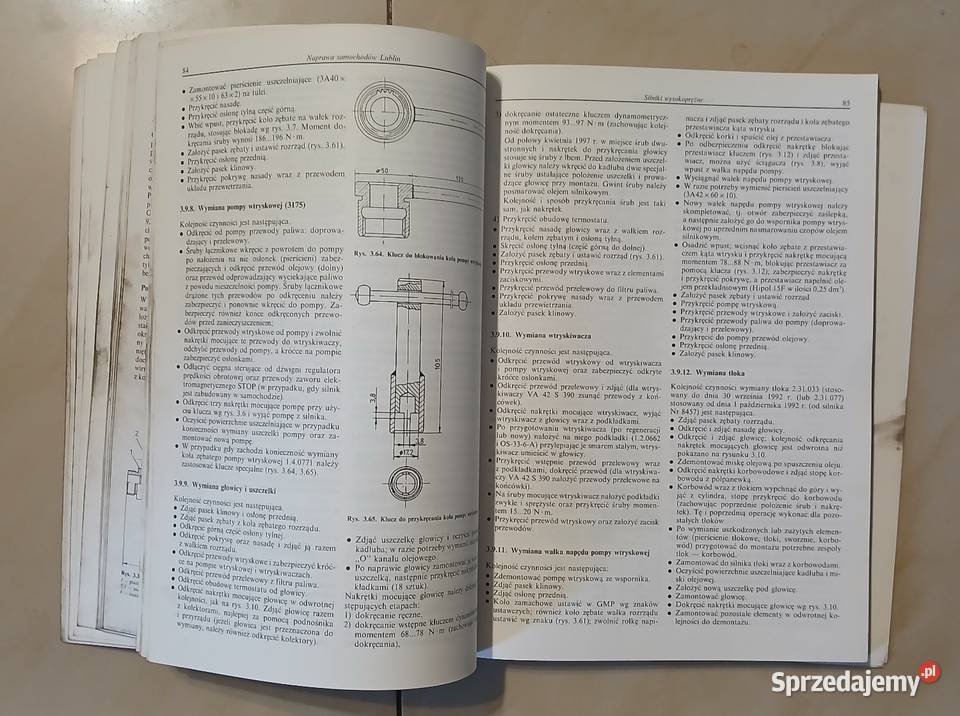 Naprawa samochodów Lublin książka wkł ZŁOMBOL Lublin Warszawa
