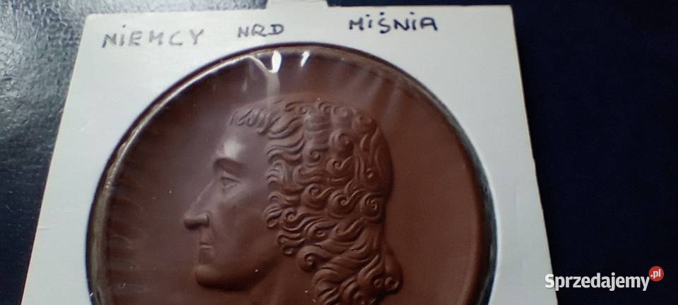Stare monety Medal Niemcy porcelana 80 Numizmatyka Lesko