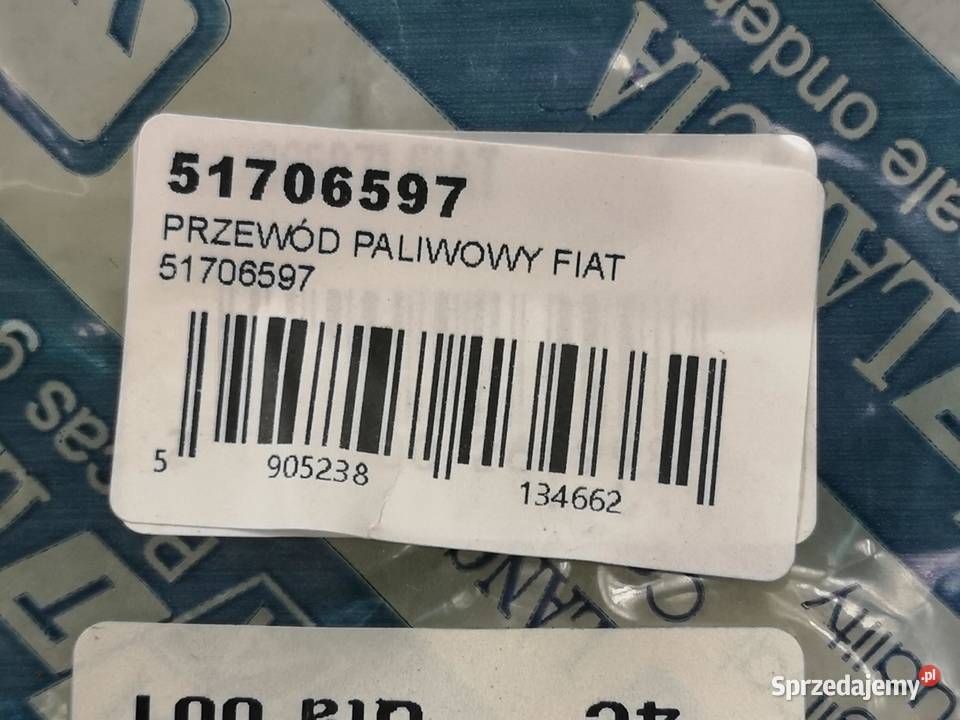 PRZEWÓD ZBIORNIKA PALIWA FIAT 500 2007 51706597