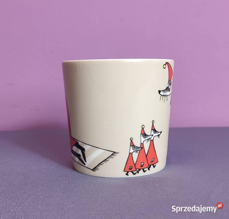 Muminki KUBEK Moomin Arabia Finland sygnatura Jasień