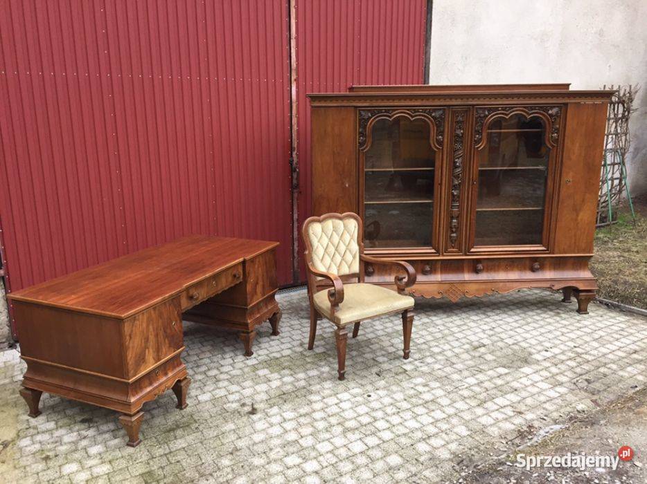ART DECO 1930 komplet gabinetowy Wrocław