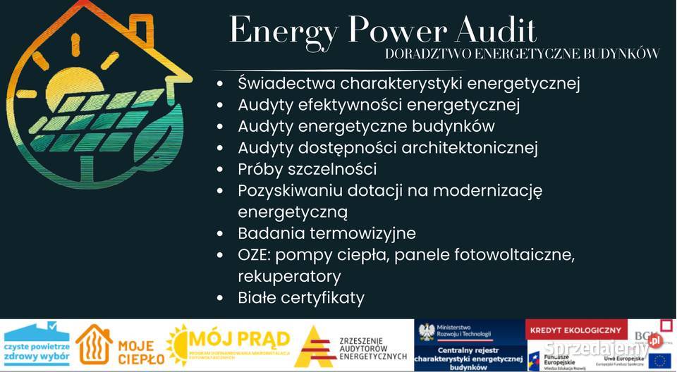 Świadectwo charakterystyki energetycznej Gorzów Wielkopolski