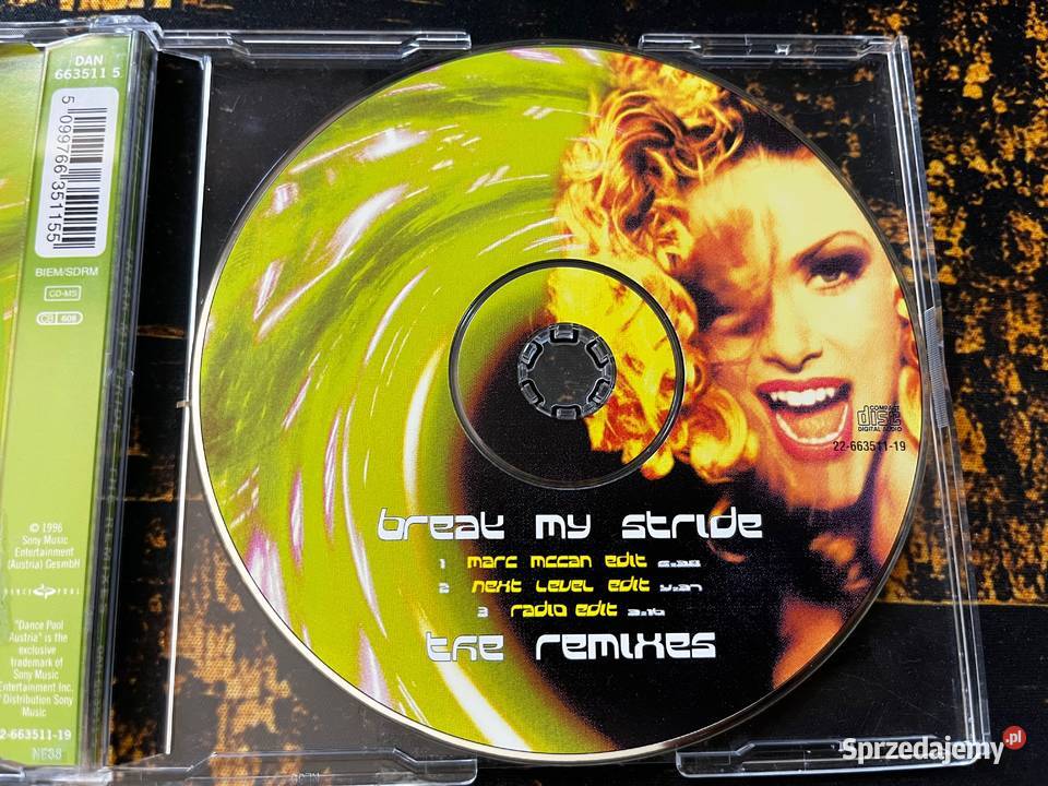 Unique II Break My Stride The Remixes Trance Płyty i kasety Błażejowice