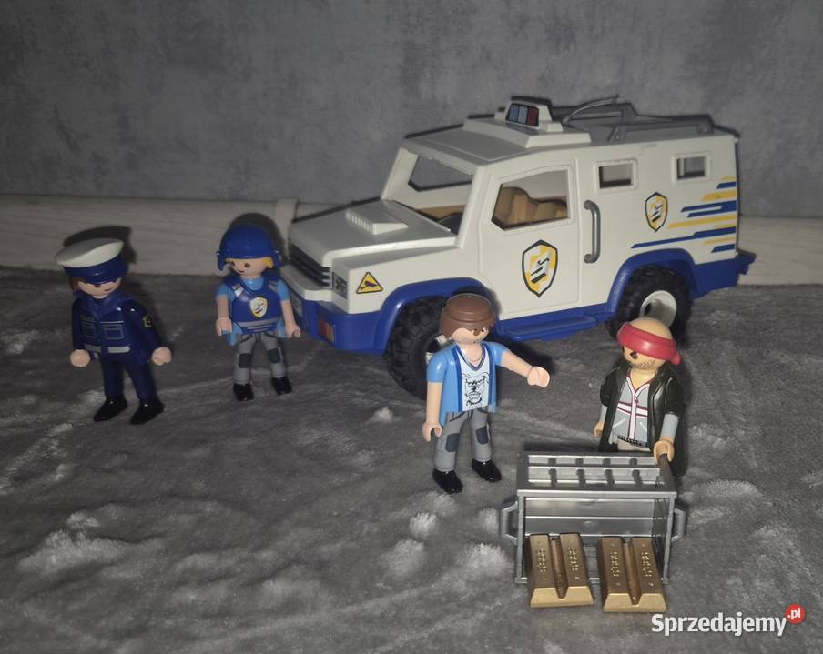 Figurki zestaw kolekcja Playmobil transporter Playmobil łódzkie
