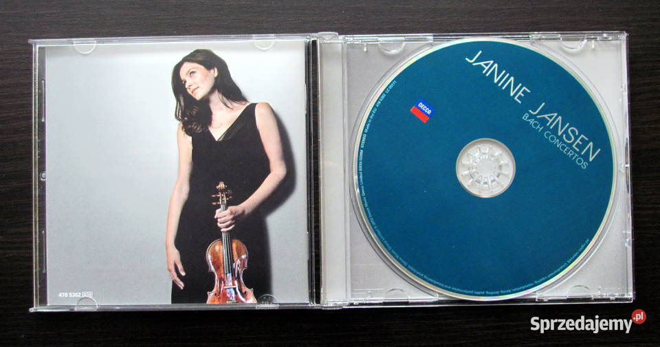 JSBach Concertos Janine Jansen CD stan idealny Sosnowiec sprzedam