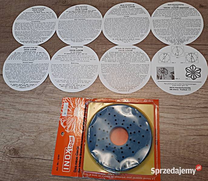 Inox Loom urządzenie do prac ręcznych z wełny i wielkopolskie sprzedam