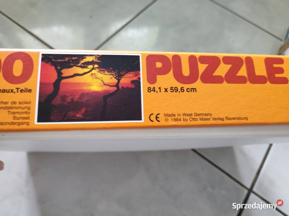 1000 1500 puzzle gra układanka krajobraz pejzaż Kielce sprzedam