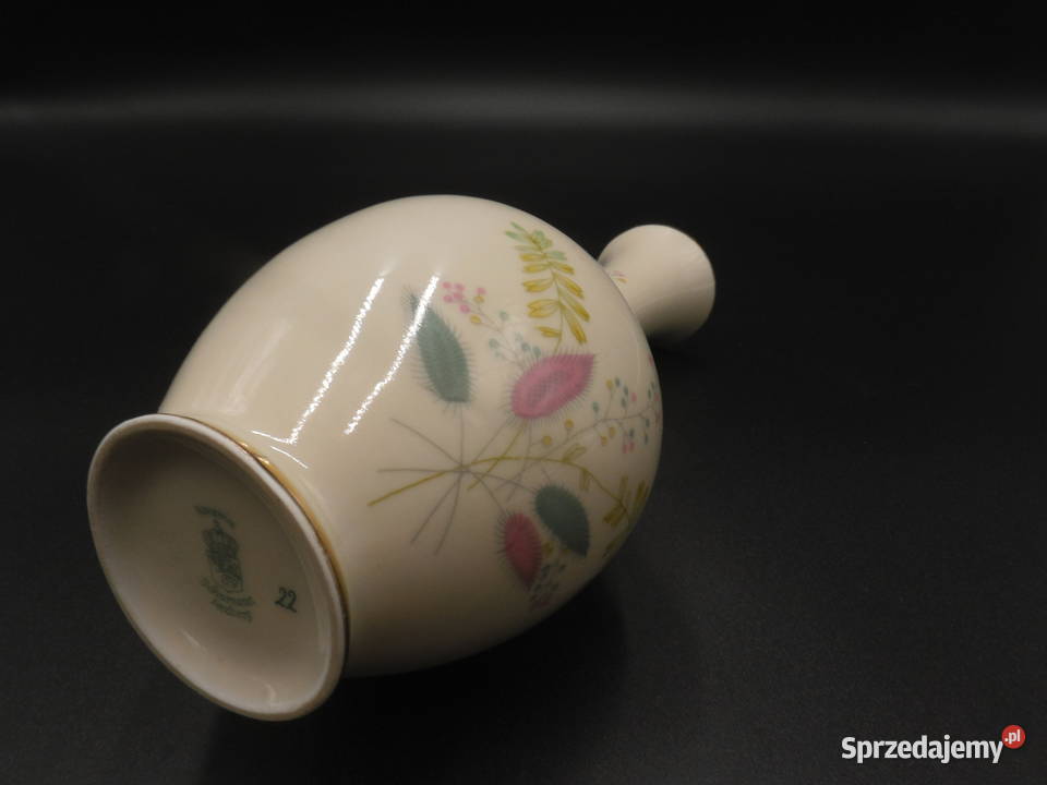 Porcelanowy wazon ecru SCHUMANN Raszków sprzedam