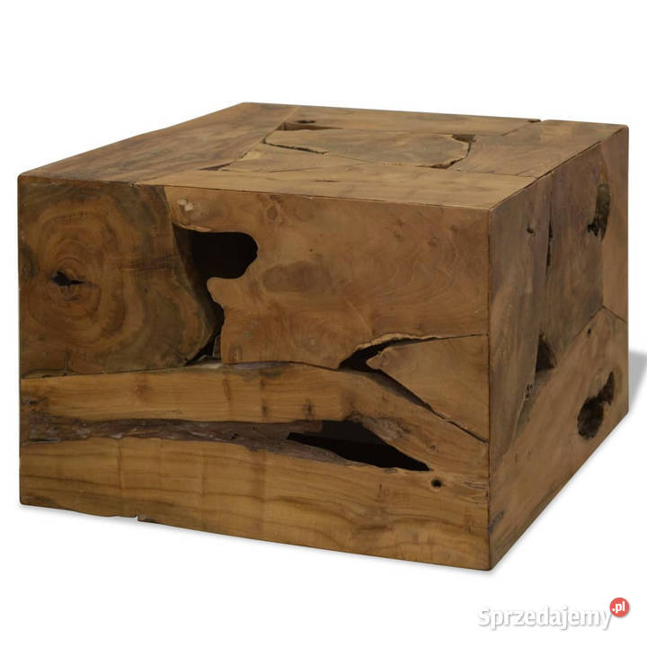 Stolik kawowy z drewna tekowego 50 x 50 x 35 Stoły mazowieckie Warszawa