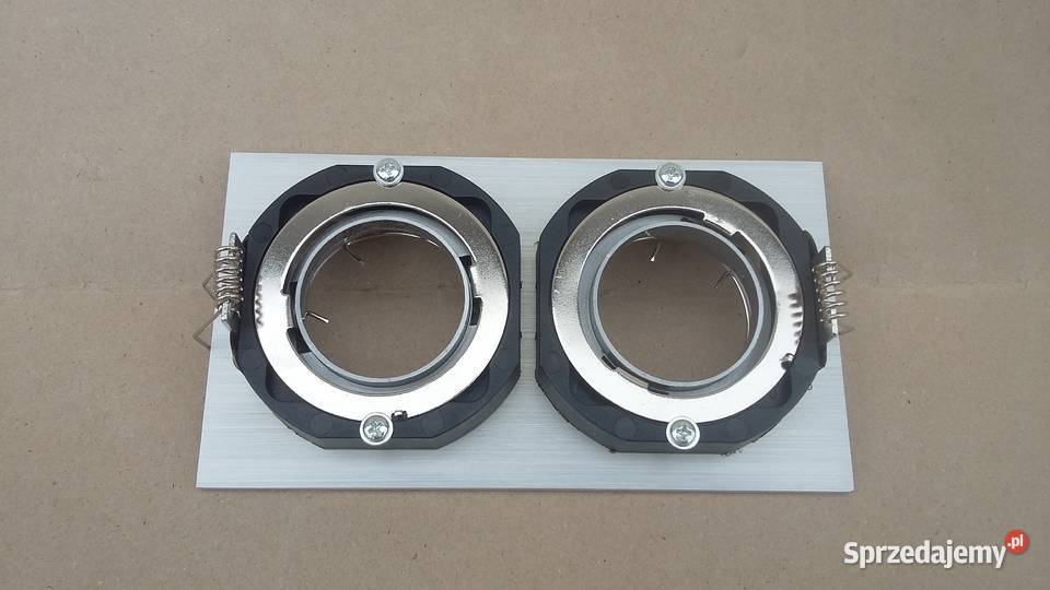 Oprawa stropowa wpuszczana podwója WYPRZEDAŻ inny kolor