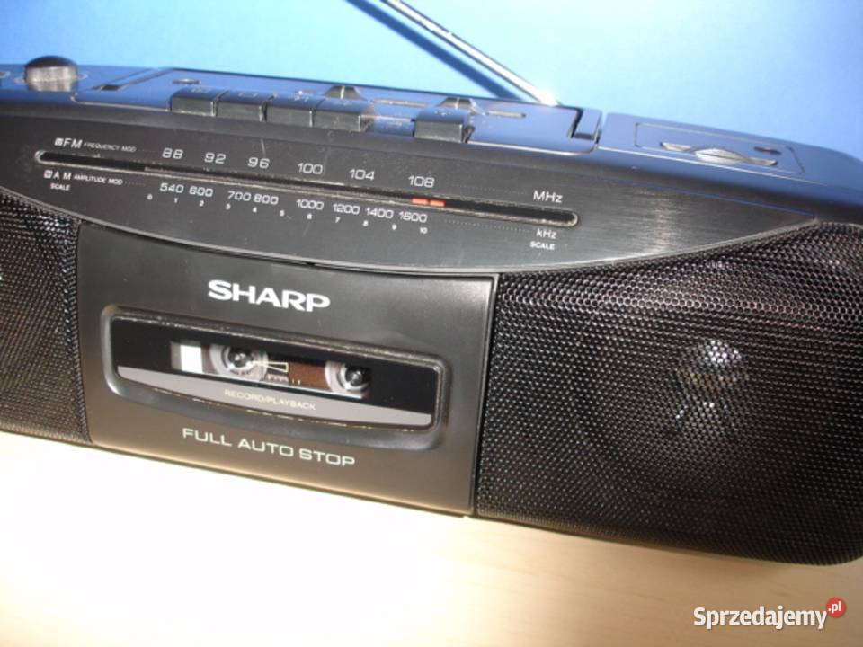 Radiomagnetofon SHARP QT270H lubuskie Zielona Góra