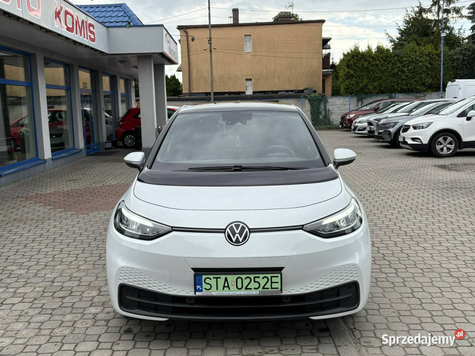 Volkswagen ID3 PRO 107 KW Biała perła Pół tempomat Tarnowskie Góry