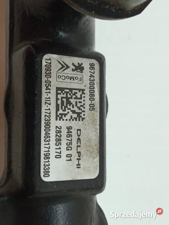 LISTWA WTRYSKOWA 9674300080 20 TDCI Ford Mondeo świętokrzyskie