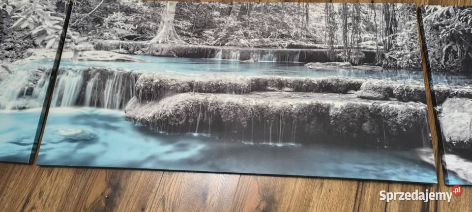 Obraz z 3 elemtow duży 175 x50 świętokrzyskie Ostrowiec Świętokrzyski sprzedam