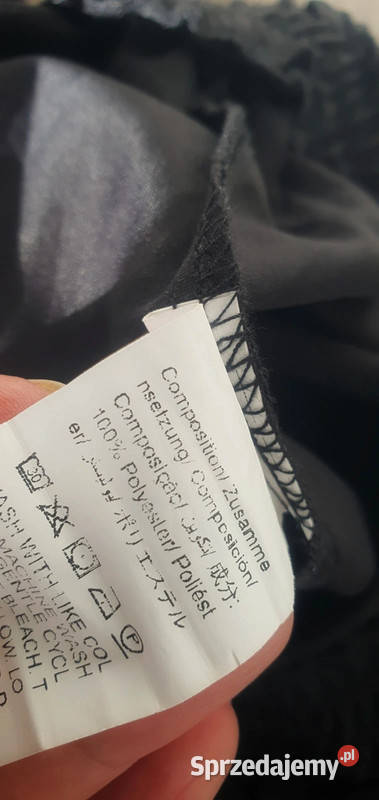 Shein spodnie cargo z wysokim stanem i Bez wzoru Leżajsk