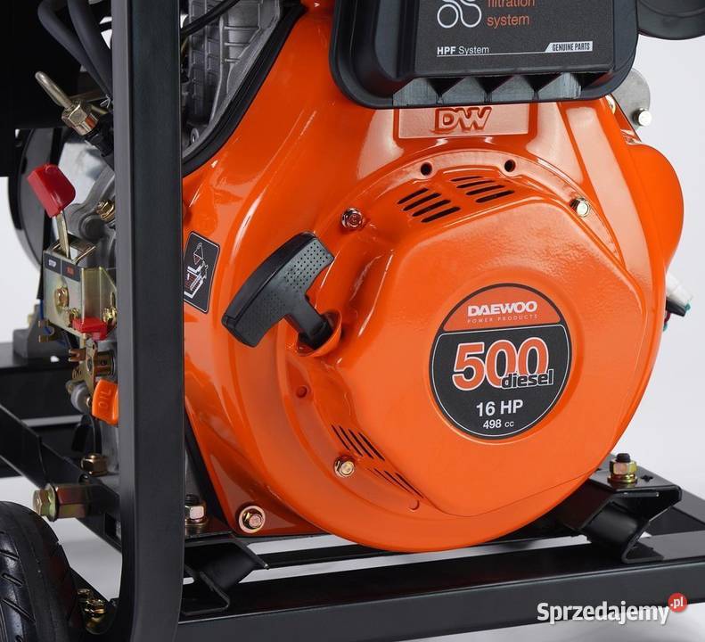 DAEWOO DDAE 9000DXE3 DIESEL AGREGAT GENERATOR Opalenica