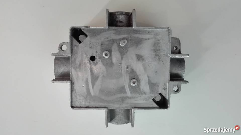 Puszka elektryczna aluminiowa Vintage lampy Warszawa sprzedam