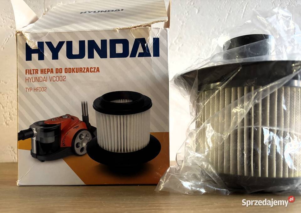 2 oryginalne filtry Hepa do odkurzacza Hyundai Szczecin
