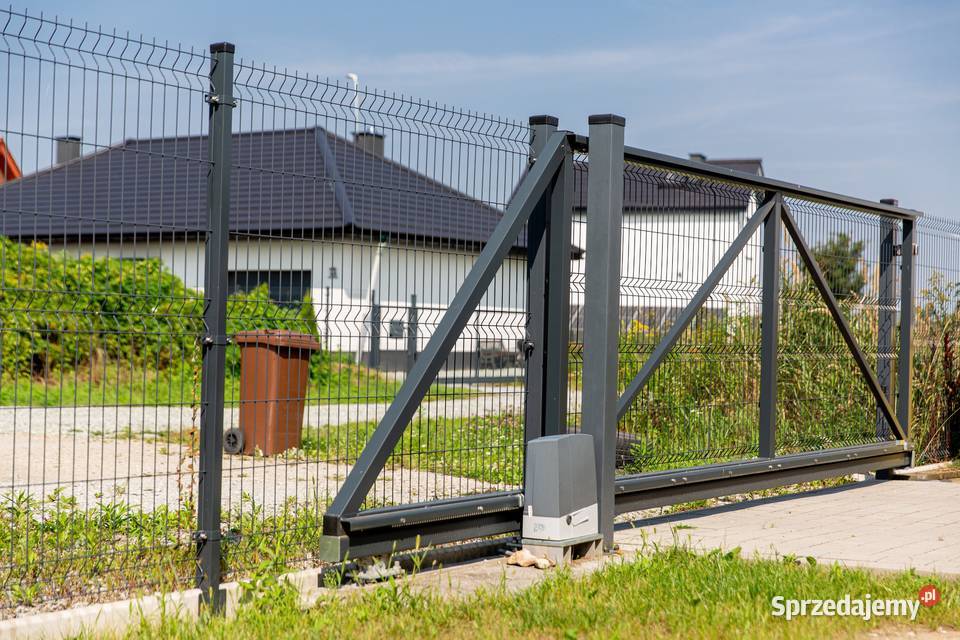 Ogrodzenie panelowe Bramy i furtki w niskiej Wrocław