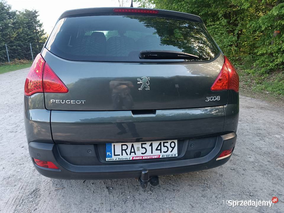 Peugeot 3008 2010r 16 nieuszkodzony 3008 Kraśnik