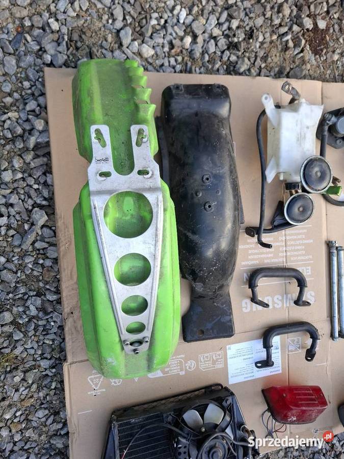 Kawasaki klr 650 części moduł kanapa błotnik Chobrzany