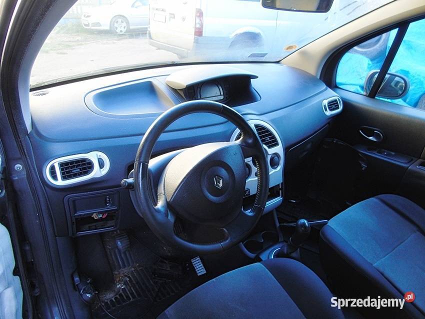 RENAULT MODUS NA CZĘŚCI 12 16V D4F 2007 KLAPA osobowe śląskie Sosnowiec