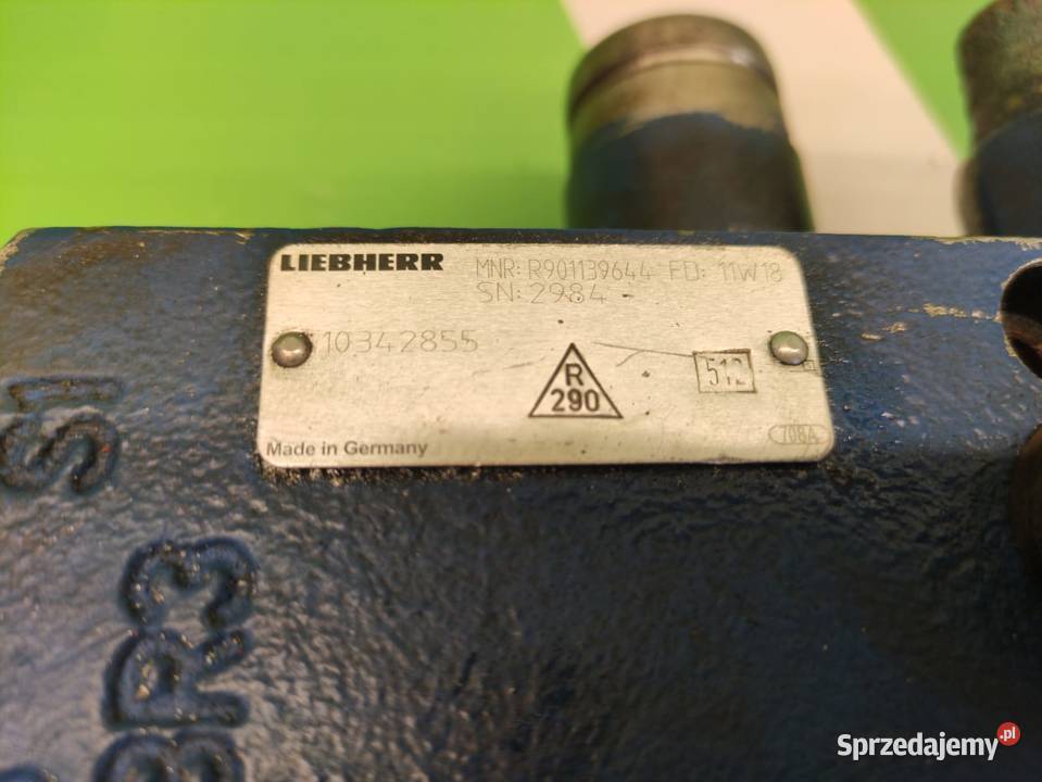Blok hydrauliczny 600907E 10342855 Liebherr A900