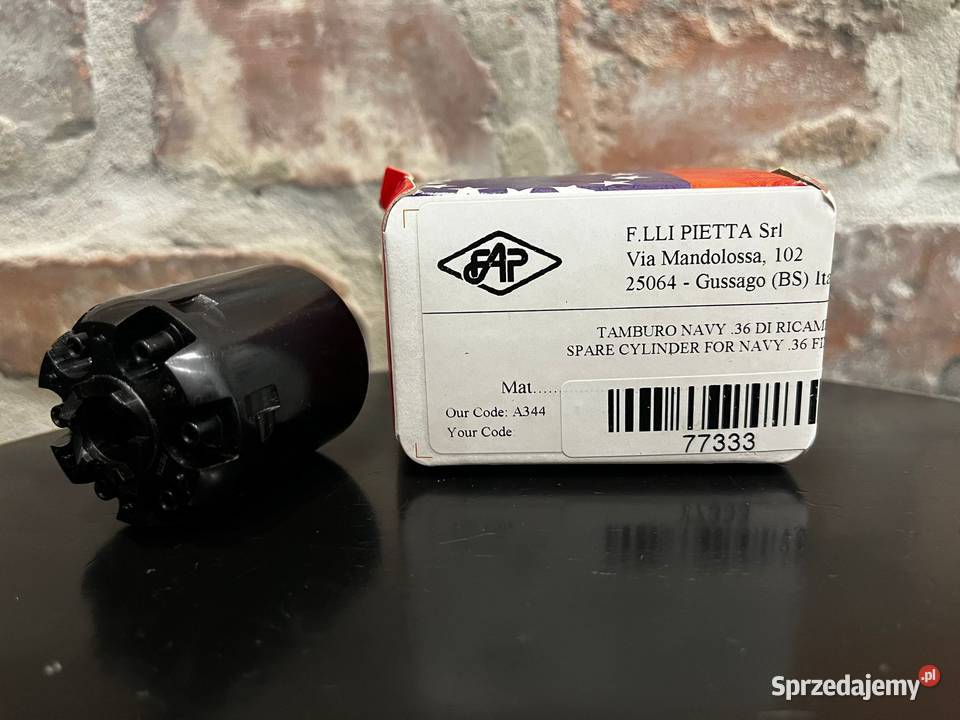 Bęben Pietta 1851 Colt Reb Nord Navy 36 A344 Tarnowskie Góry