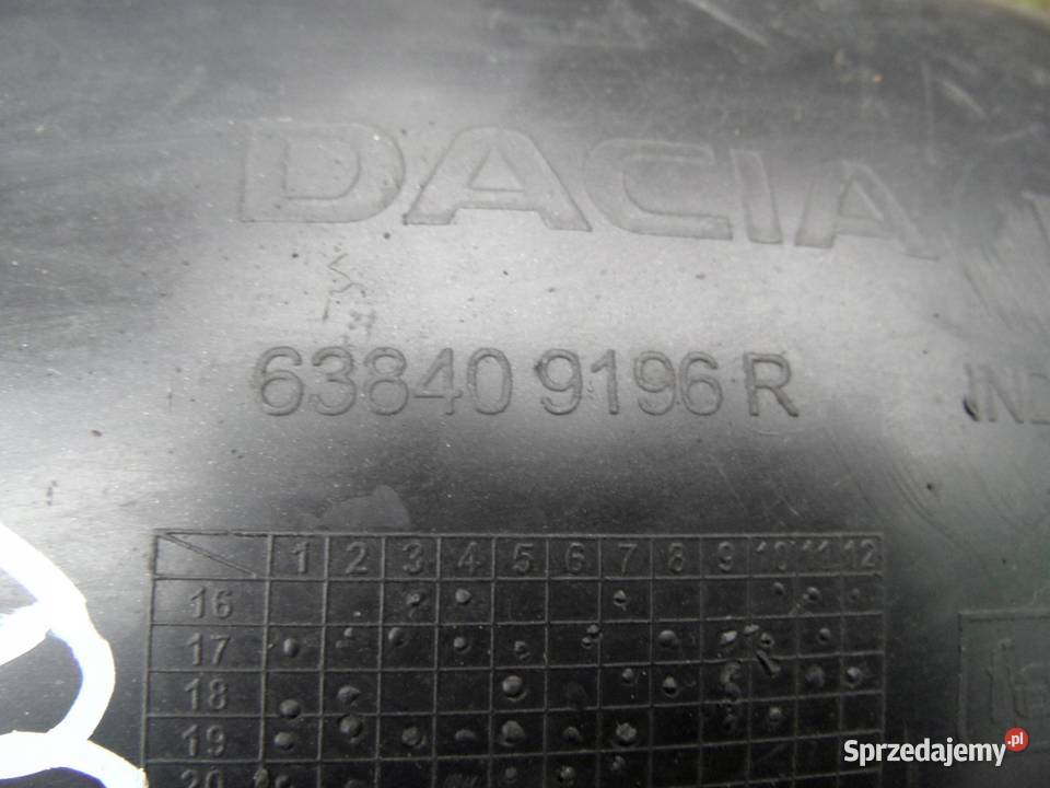 DACIA SANDERO II LIFT 20r nadkole prawe przód