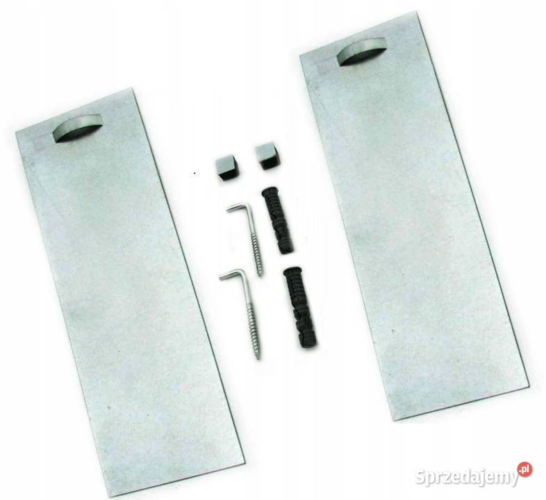 Zawieszki do luster8x24 dystanse haki KOMPLET Lustra Kobierno