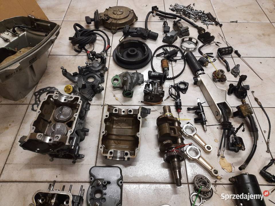 Honda BF15 silnik zaburtowy części rumpel gaźnik