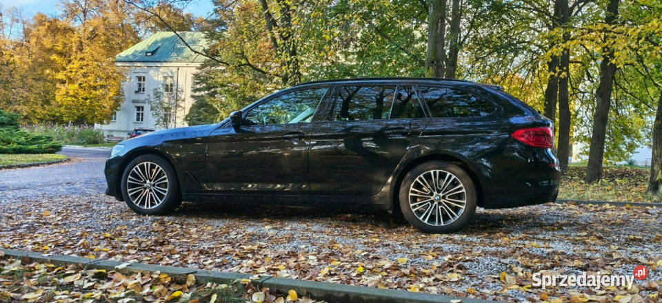 BMW 525 525d stan G30 2017 światła do jazdy dziennej mazowieckie Sokołów