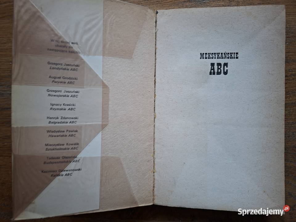 Meksykańskie ABC I Kisielewska M Sten małopolskie Kraków