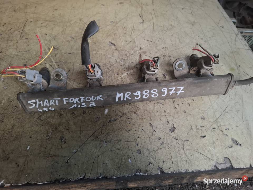 SMART FOR FOUR 13 COLT listwa wtryskowa wtryski Kielce sprzedam