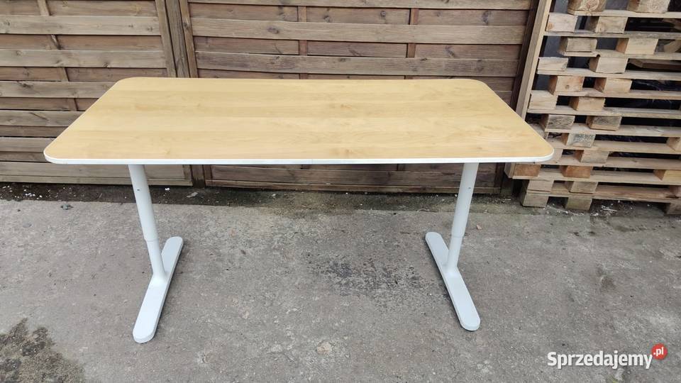 Biurko IKEA Bekant 160x80 Dostępne 2 sztuki Warszawa